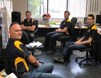 The Melvelle design team at work
