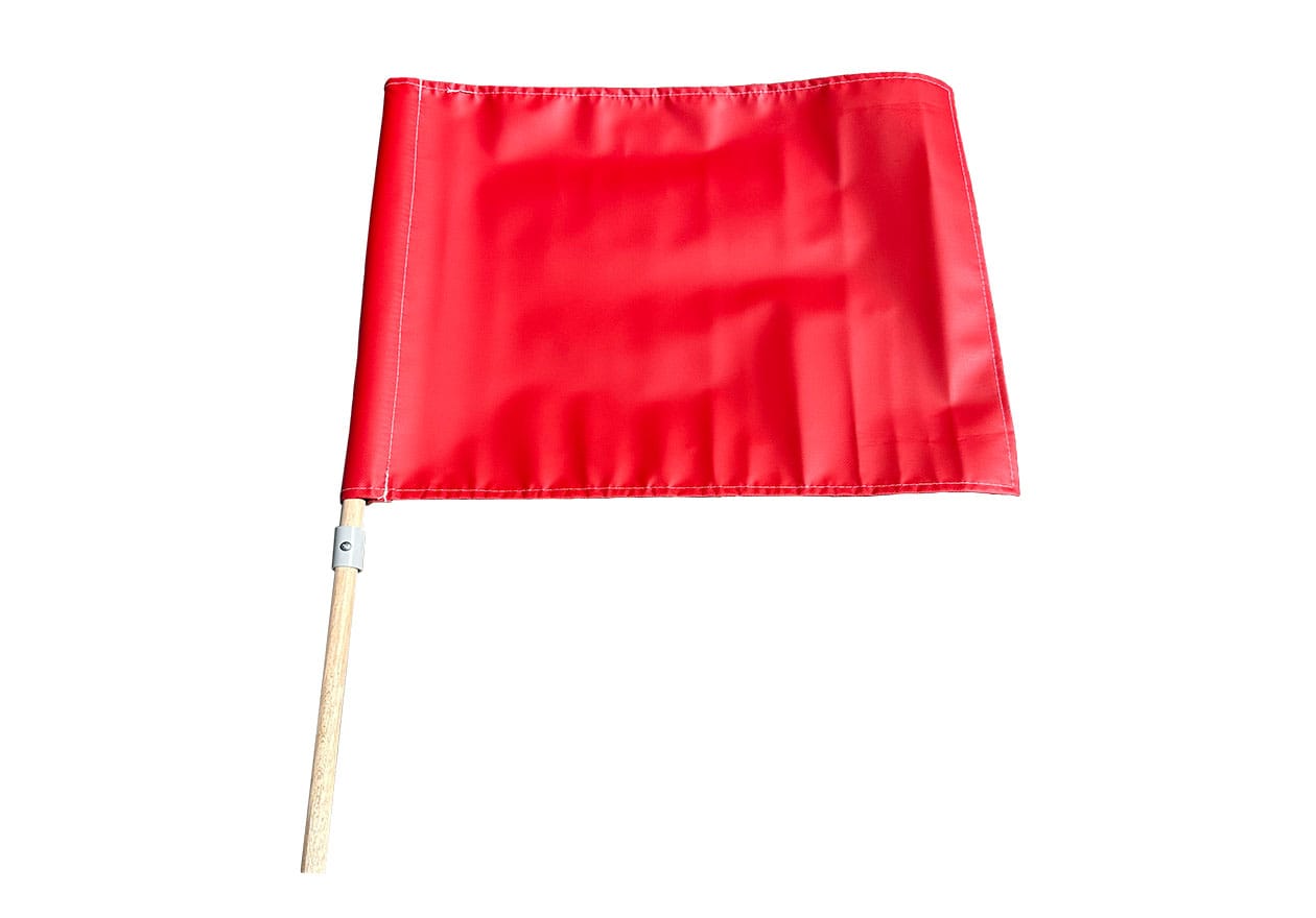 Weatherproof PVC Warning Flags