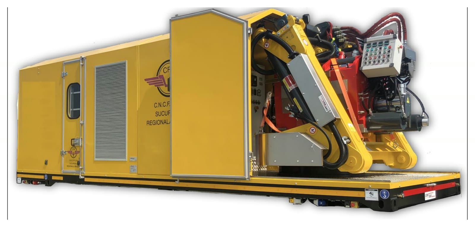 Contrail CR100 flash-butt welding container machine