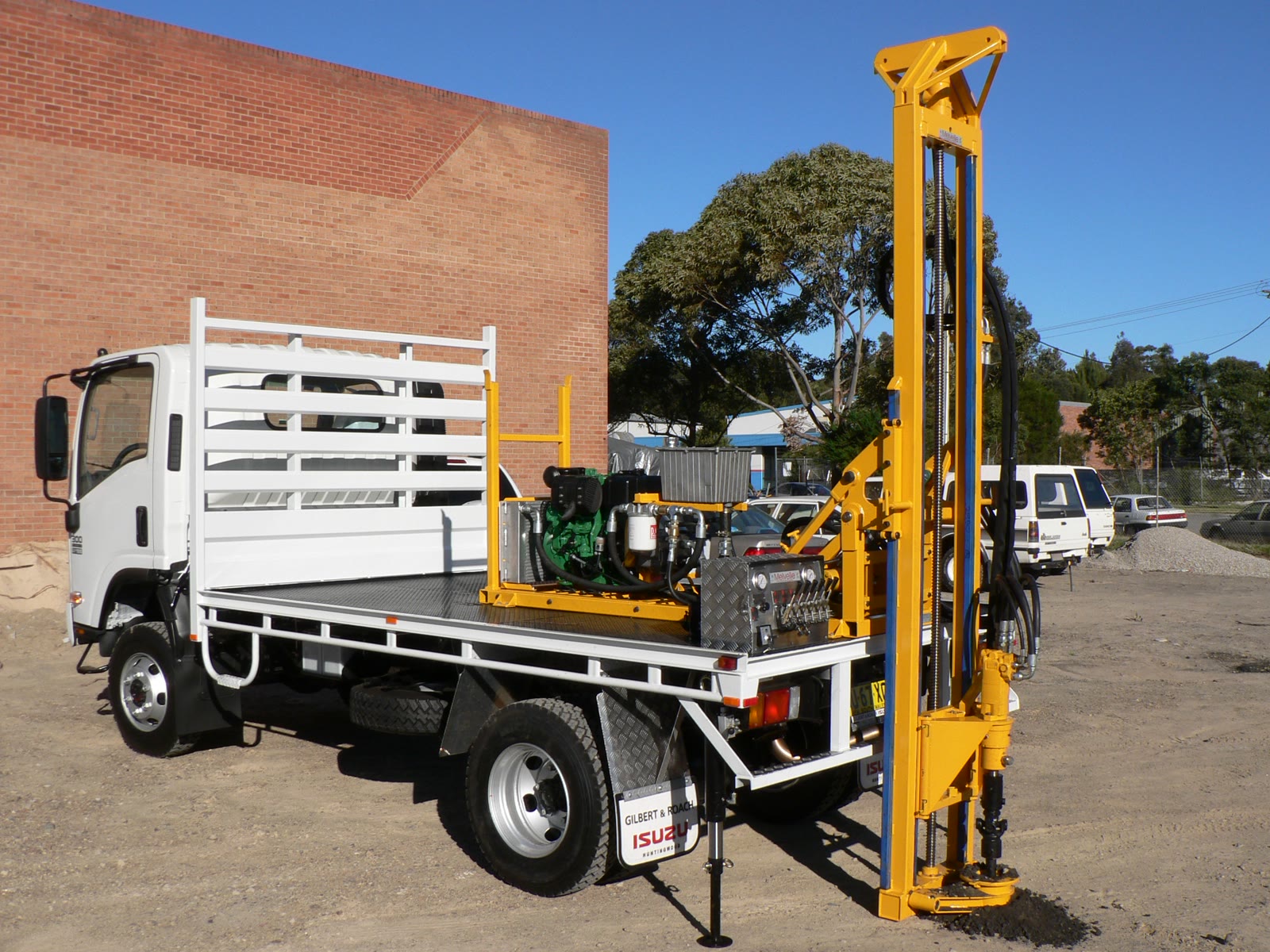 Truck Mounted Drilling Rig