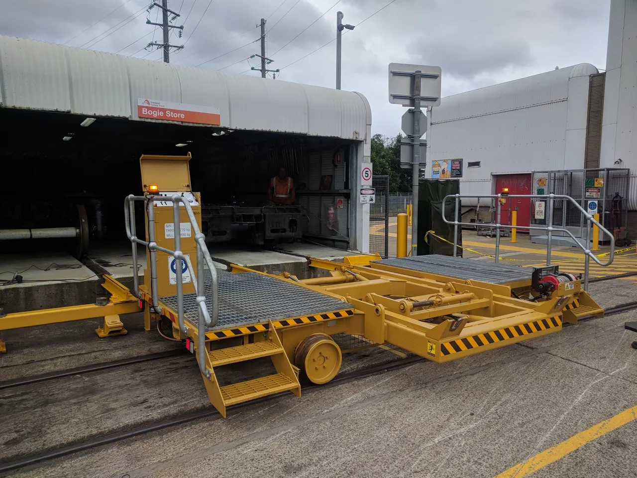 Custom bogie trolley