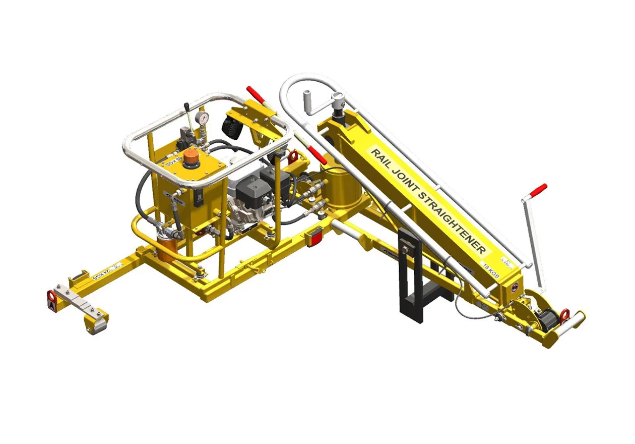Vertical Rail Joint Straightener